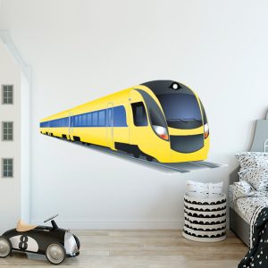 Muursticker trein Nederland
