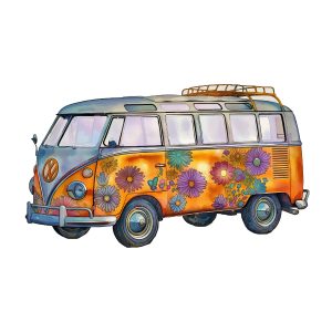 Muursticker camper