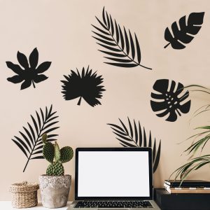 Stickers palmbladeren / jungle bladeren