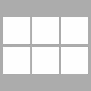 Tegelstickers vierkant wit voor badkamer of keuken